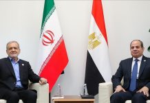 بزشكيان يشكر السيسي لرعايته اتفاق إيران والوكالة الدولية