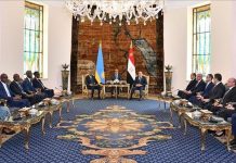 رئيسا مصر ورواندا يبحثان سبل تعزيز التكامل بين دول حوض النيل رئيسا مصر ورواندا يبحثان سبل تعزيز التكامل بين دول حوض النيل