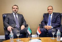 عبد العاطي يؤكد للشيباني رفض مصر انتهاكات إسرائيل لسيادة سوريا عبد العاطي يؤكد للشيباني رفض مصر انتهاكات إسرائيل لسيادة سوريا