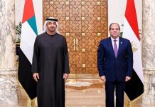 السيسي وابن زايد يبحثان وضع غزة ويؤكدان أهمية دعم مبادرة ترامب السيسي وابن زايد يبحثان وضع غزة ويؤكدان أهمية دعم مبادرة ترامب