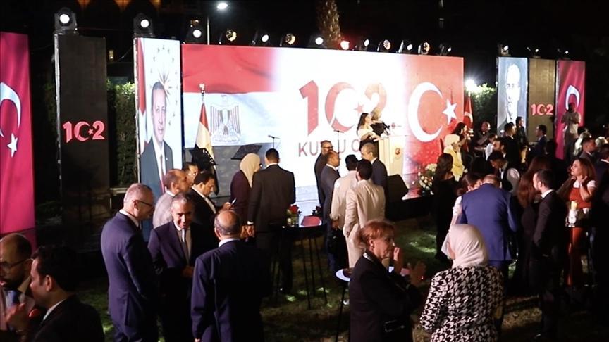 سفارة تركيا بالقاهرة تحتفل بالذكرى الـ102 لعيد الجمهورية سفارة تركيا بالقاهرة تحتفل بالذكرى الـ102 لعيد الجمهورية