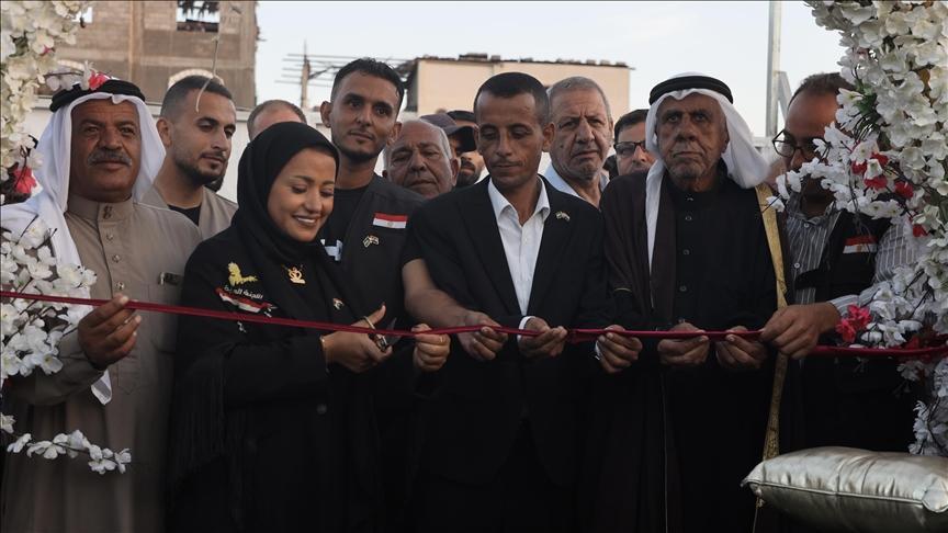 اللجنة المصرية بغزة تفتتح مخيما للأطفال للأيتام اللجنة المصرية بغزة تفتتح مخيما للأطفال للأيتام