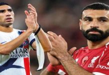 صلاح وحكيمي يزينان قائمة المرشحين لجوائز الأفضل من “فيفا” صلاح وحكيمي يزينان قائمة المرشحين لجوائز الأفضل من "فيفا"