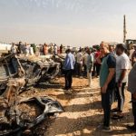 مصرع 10 عمال وإصابة 12 جراء حادث على طريق المحاجر في الجيزة مصرع 10 عمال وإصابة 12 جراء حادث على طريق المحاجر في الجيزة