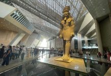 السياحة المصرية ترد على أنباء حول نشوب حريق في المتحف المصري الكبير السياحة المصرية ترد على أنباء حول نشوب حريق في المتحف المصري الكبير