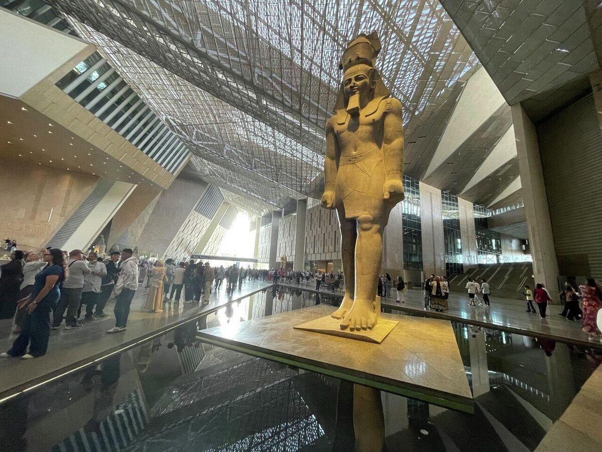 السياحة المصرية ترد على أنباء حول نشوب حريق في المتحف المصري الكبير السياحة المصرية ترد على أنباء حول نشوب حريق في المتحف المصري الكبير