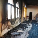 الأزهر يدين إحراق مسجد بالضفة ويصفه بالتطرف البغيض الأزهر يدين إحراق مسجد بالضفة ويصفه بـ"السلوك الوحشي والتطرف البغيض"