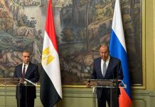 لافروف يبحث مع عبد العاطي مشروع القرار الأمريكي بشأن غزة لافروف يبحث مع عبد العاطي مشروع القرار الأمريكي بشأن غزة