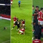 آلة حادة وزجاجات بلاستيكية.. أحداث صادمة بمباراة الأهلي والجيش الملكي آلة حادة وزجاجات بلاستيكية.. أحداث صادمة بمباراة الأهلي والجيش الملكي