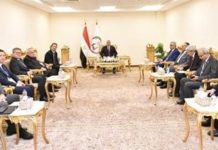 وزير الإنتاج الحربي يلتقى نائبيّ رئيسى تاليس و بونجسان وزير الإنتاج الحربي يلتقى نائبيّ رئيسى تاليس و بونجسان