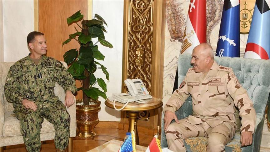 الجيش المصري والقيادة الأمريكية يبحثان جهود تنفيذ اتفاق غزة