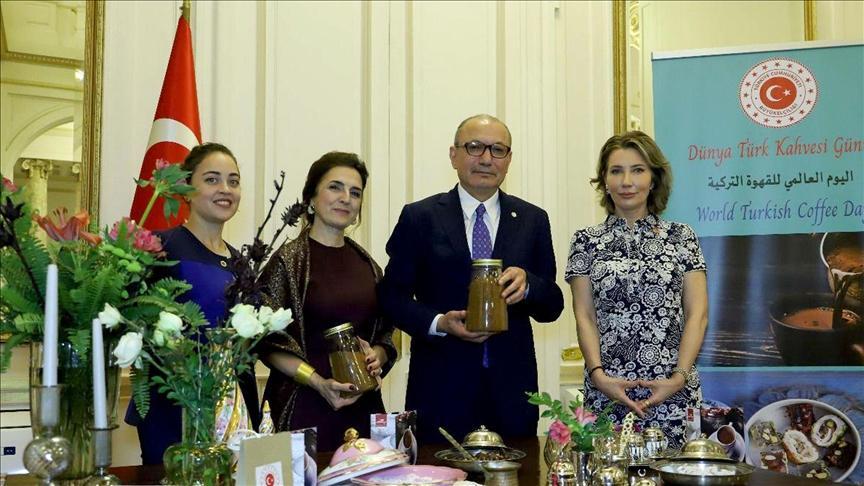 سفارة أنقرة تحتفل باليوم العالمي للقهوة التركية سفارة أنقرة تحتفل باليوم العالمي للقهوة التركية