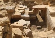 العثور على نصف معبد للملك “ني أوسر رع” تتجاوز مساحته 1000 متر العثور على نصف معبد للملك "ني أوسر رع" تتجاوز مساحته 1000 متر