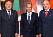 وزير الخارجية يعقد اجتماعاً ثلاثيا حول ليبيا وزير الخارجية يعقد اجتماعاً ثلاثيا حول ليبيا