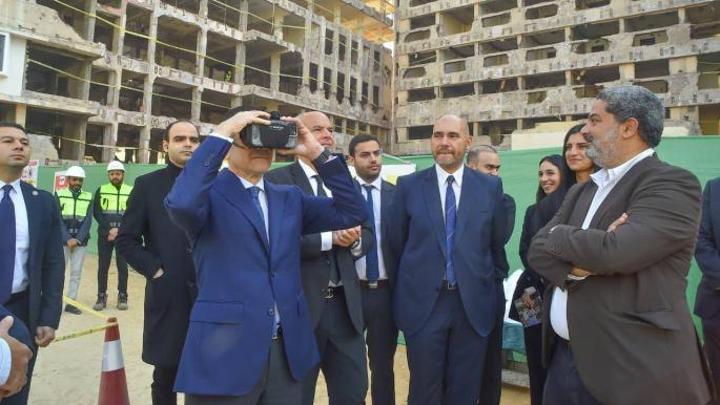 مبنى الداخلية وسط القاهرة يتحول إلى فندق مبنى الداخلية وسط القاهرة يتحول إلى فندق