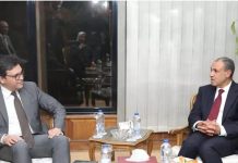 وزيرا الثقافة والخارجية يبحثان تعزيز الحضور الدولي بمعرض الكتاب وزيرا الثقافة والخارجية يبحثان تعزيز الحضور الدولي بمعرض الكتاب