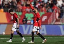 مصر تتأهل لدور الـ16 بكأس الأمم بعد الفوز على جنوب أفريقيا مصر تتأهل لدور الـ16 بكأس الأمم بعد الفوز على جنوب أفريقيا