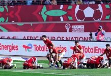 منتخب مصر يتعادل سلبيا مع أنغولا في كأس إفريقيا منتخب مصر يتعادل سلبيا مع أنغولا في كأس إفريقيا