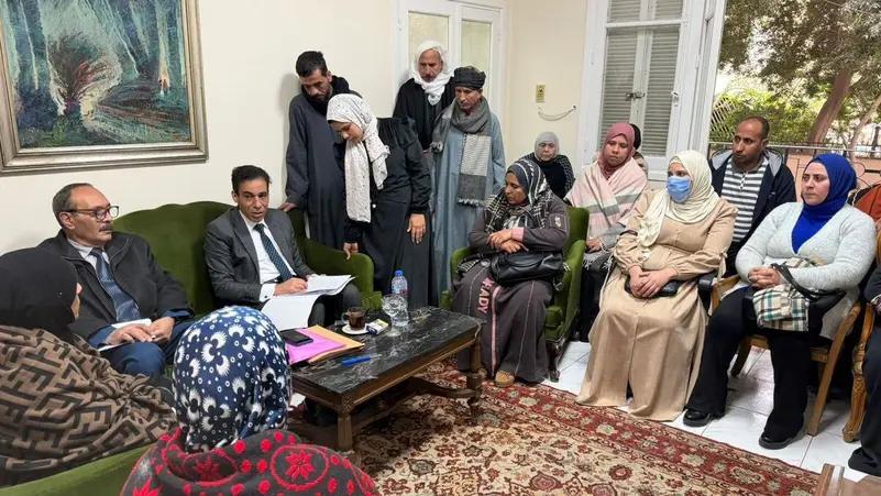 تحرك مصري لحسم ملف المختطفين في ليبيا.. ورسالة لأسرهم تحرك مصري لحسم ملف المختطفين في ليبيا.. ورسالة لأسرهم