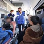 وزير صحة مصر بمعبر رفح لتفقد عمليات استقبال وعلاج مصابي غزة وزير صحة مصر بمعبر رفح لتفقد عمليات استقبال وعلاج مصابي غزة