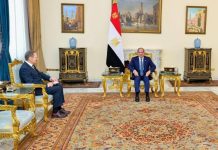 تنسيق مصري روسي رفيع المستوى.. السيسي يستقبل رئيس الاستخبارات الروسية تنسيق مصري روسي رفيع المستوى.. السيسي يستقبل رئيس الاستخبارات الروسية