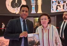 وزيرة الثقافة اليونانية تشيد بالحضارة المصرية وزيرة الثقافة اليونانية تشيد بالحضارة المصرية