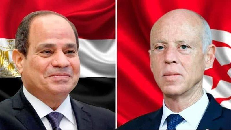 السيسي وقيس سعيد يؤكدان عمق العلاقات التاريخية بين مصر وتونس السيسي وقيس سعيد يؤكدان عمق العلاقات التاريخية بين مصر وتونس