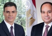 اتصال بين السيسي ورئيس وزراء إسبانيا لخفض التصعيد اتصال بين السيسي ورئيس وزراء إسبانيا لخفض التصعيد