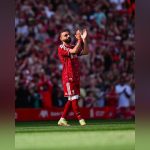 وداع محمد صلاح الأخير لجماهير ليفربول وداع محمد صلاح الأخير لجماهير ليفربول