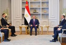 مبعوثان للرئيس الأميركي في مصر لدفع خطة غزة مبعوثان للرئيس الأميركي في مصر لدفع خطة غزة