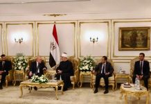 الهباش يبحث مع مفتي مصر مستجدات القضية الفلسطينية الهباش يبحث مع مفتي مصر مستجدات القضية الفلسطينية