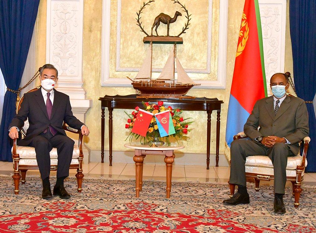 Eritrea and China agree to strengthen Strategic Partnership