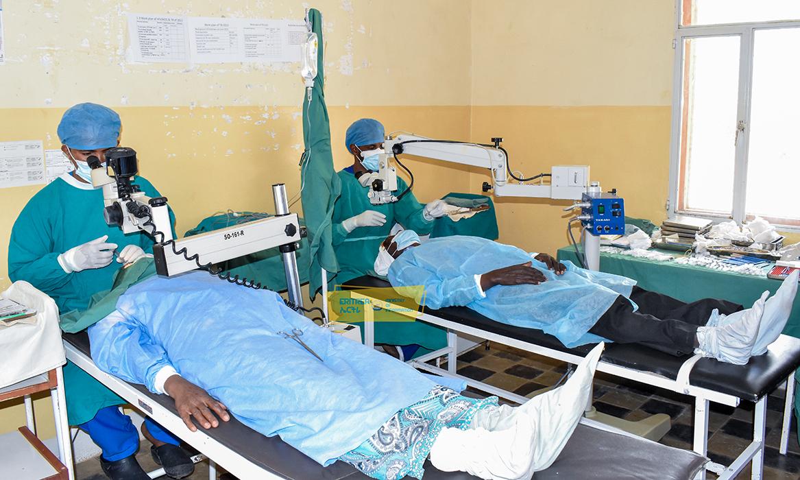 Eye surgery on 246 nationals in Southern region