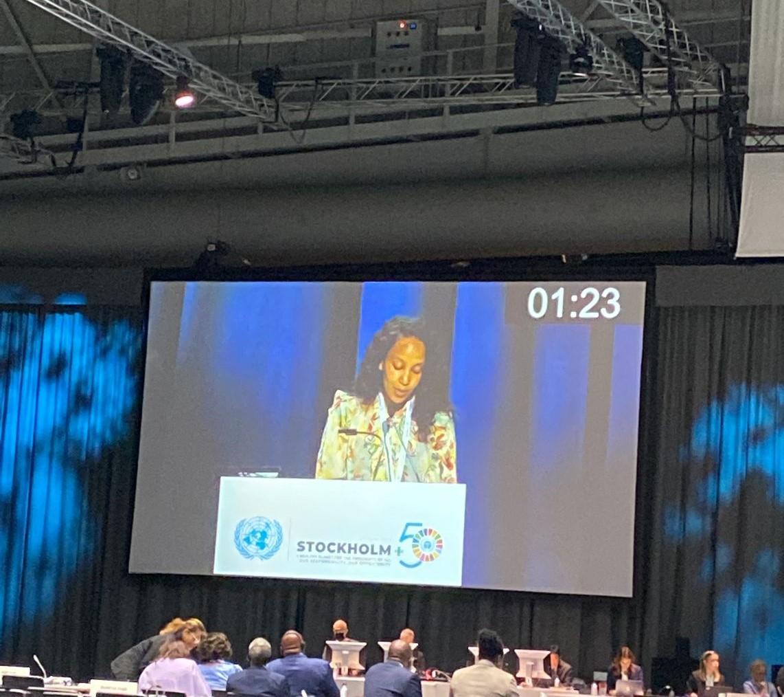 Statement delivered by the Delegation of Eritrea at the International Meeting, “Stockholm+ 50: a Healthy Planet for the Prosperity of All – Our responsibility, Our opportunity” 2-3 June, 2022 Statement delivered by the Delegation of Eritrea at the International Meeting, “Stockholm+ 50: a Healthy Planet for the Prosperity of All – Our responsibility, Our opportunity” 2-3 June, 2022