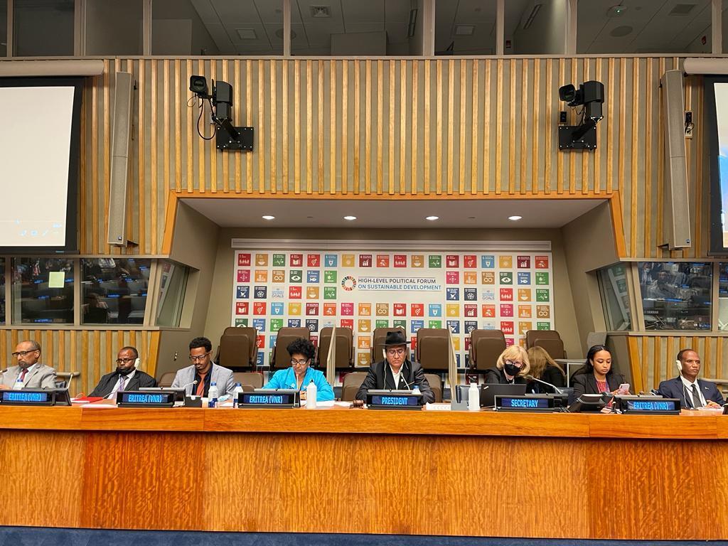Statement by H.E. Ambassador Sophia Tesfamariam at the High-Level Political Forum (HLPF) 12th July, 2022 Statement by H.E. Ambassador Sophia Tesfamariam at the High-Level Political Forum (HLPF) 12th July, 2022