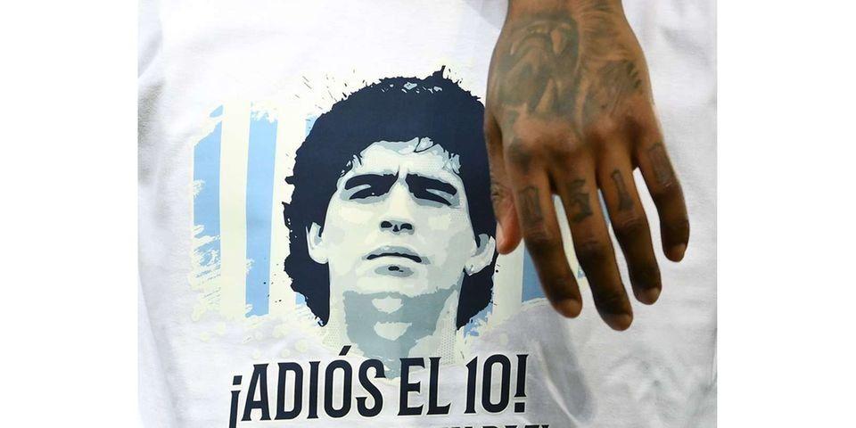 Maradona 'Hand of God' shirt to go on display during World Cup