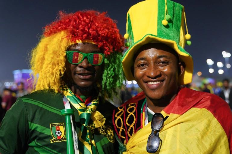 Cameroon fans celebrate after historic 1-0 victory over Brazil Cameroon fans celebrate after historic 1-0 victory over Brazil