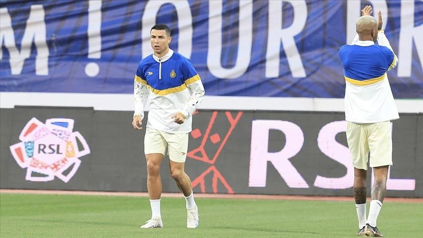 Cristiano Ronaldo scores his 1st official goal for Al-Nassr from penalty spot Cristiano Ronaldo scores his 1st official goal for Al-Nassr from penalty spot