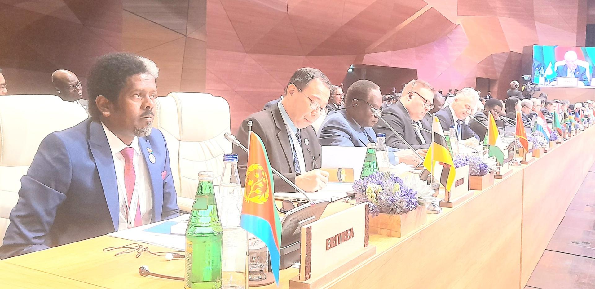 Eritrea participates at 19th Summit of Non-Aligned Movement (NAM) Eritrea participates at 19th Summit of Non-Aligned Movement (NAM)