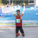 Athlete Samson Won Gold Medal at Abu Dhabi Marathon Athlete Samson Won Gold Medal at Abu Dhabi Marathon