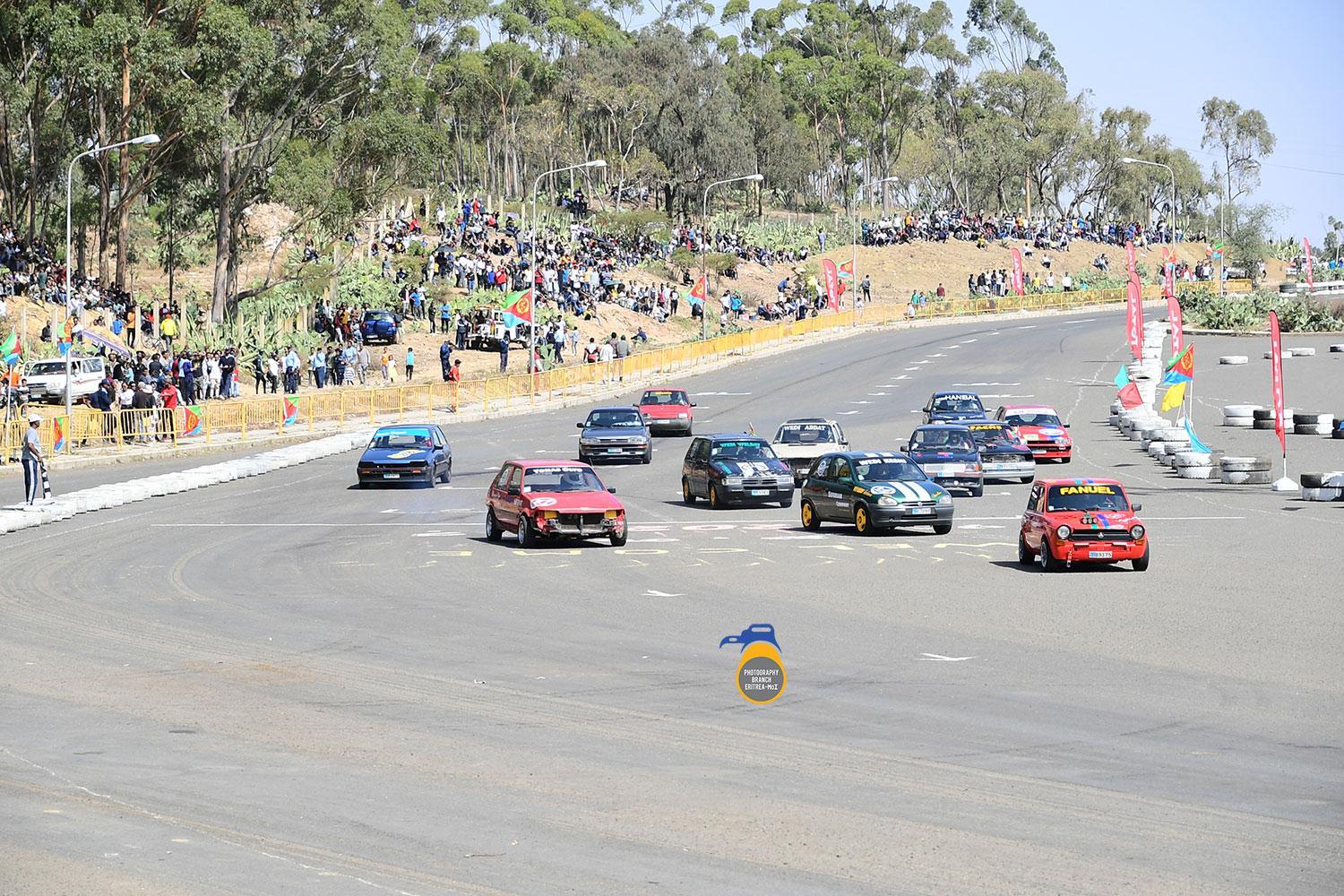 Cars and Motor Bicycles Race in Asmara - Eritrea