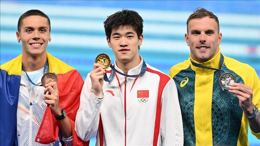 Chinese swimmer Pan Zhanle sets 100-meter freestyle world record at ...