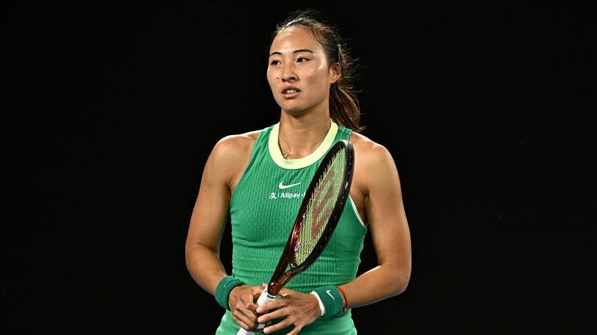 Chinese Tennis Player Zheng Qinwen Wins Women's Olympic Gold At Paris ...