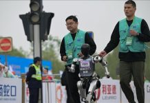 AI-Powered Humanoid Robots Compete in Soccer Match AI-Powered Humanoid Robots Compete in Soccer Match