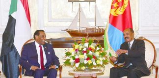 President Isaias Met Senior Sudanese Delegation President Isaias Met Senior Sudanese Delegation