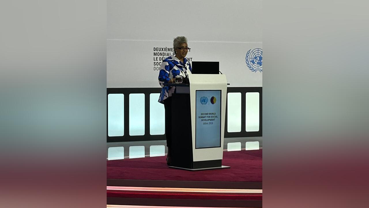 Remarks by Ambassador Sophia at Second World Summit Remarks by Ambassador Sophia at Second World Summit