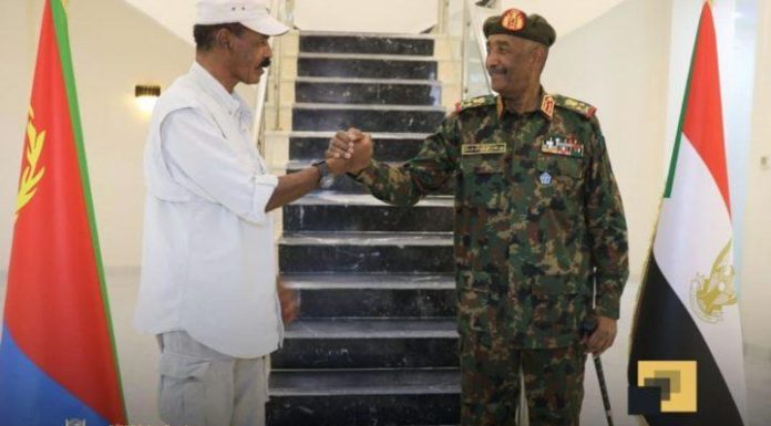 President Isaias Afwerki and General Al-Burhan Talks President Isaias Afwerki and General Al-Burhan Talks