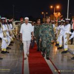 President Isaias returns home President Isaias returns home