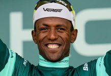 Eritrean Biniam Girmay Joins Former Israeli Cycling Team Eritrean Biniam Girmay Joins Former Israeli Cycling Team