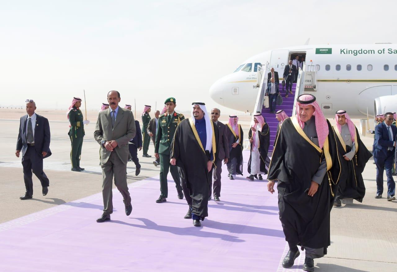 President Isaias Afwerki arrives in Riyadh President Isaias Afwerki arrives in Riyadh
